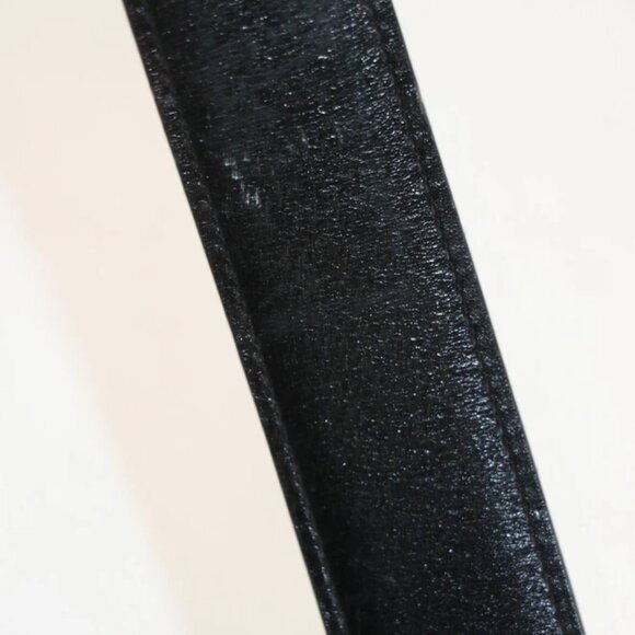 Hermes Chamonix and Togo Leather Constance Reversible Belt 105 CM - Noir/Silver - Picture 11 of 16